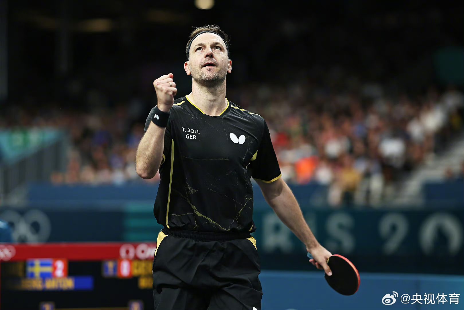 奥地利乒乓球队血洗中国乒乓球队，波尔统治全场